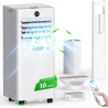 Climatiseur Mobile 9000 BTU - Climatiseur Portable 4 en 1 Silencieux - Télécommande, Minuterie 24h & Mode Sommeil,Clim Mobile po