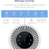LEVOIT Purificateur d'Air Chambre Silencieux, Élimine 99.97% des Allergènes, Compatible avec APP Alexa, Programmable avec Veille