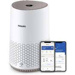 Philips Purificateur d'Air Séries 600, Ultra-silencieux et économe en énergie, éfficace contre allergies, Filtre HEPA élimine 99