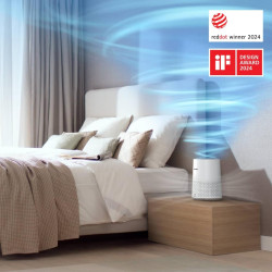 Philips Purificateur d'Air Séries 600, Ultra-silencieux et économe en énergie, éfficace contre allergies, Filtre HEPA élimine 99