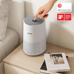 Philips Purificateur d'Air Séries 600, Capteur Intelligent, Pour les personnes souffrant d'allergies, Filtre HEPA éliminant 99,9