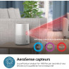 Philips Purificateur d'Air Séries 600, Capteur Intelligent, Pour les personnes souffrant d'allergies, Filtre HEPA éliminant 99,9