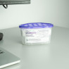 Aquafloow Déshumidificateur 400 ml, Réduit l'humidité de l'air, 6 Pièces LAVENDER | Neutraliseur d'odeurs, Absorbeur d'humidité 