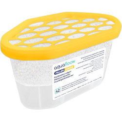 Aquafloow Déshumidificateur 400 ml, Réduit l'humidité de l'air, 6 Pièces LEMON | Neutraliseur d'odeurs, Absorbeur d'humidité pou