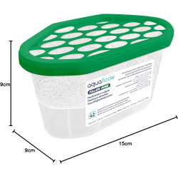 Aquafloow Déshumidificateur 400 ml, Réduit l'humidité de l'air, 6 Pièces PINE | Neutraliseur d'odeurs, Absorbeur d'humidité pour