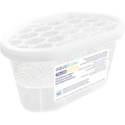 Aquafloow Déshumidificateur 400 ml, Réduit l'humidité de l'air, 3 Pièces JASMINE | Neutraliseur d'odeurs, Absorbeur d'humidité p
