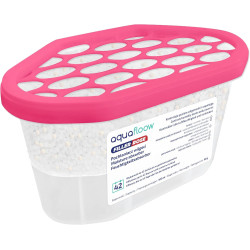 Aquafloow Déshumidificateur 400 ml, Réduit l'humidité de l'air, 3 Pièces ROSE | Neutraliseur d'odeurs, Absorbeur d'humidité pour