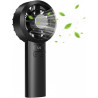Ventilateur de Poche Portable Mini - 3000 mAh USB Rechargeable, Réglage Vitesse 1-120 avec Écran LED, Ventilateur Personnel Sile