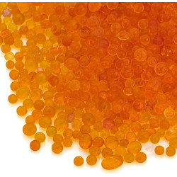 Isolatech silica gel régénérable, déshydratant, orange, sac de 1,3 kg gel de silice déshumidificateur silicagel, convient égalem