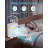 Climatiseur Mobile avec Réservoir 900ML, Refroidisseur d'Air 3 Niveaux & 2 Brumisation, Mini Climatiseur Portable, Minuterie Pro