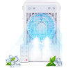 Climatiseur Mobile Silencieux - Refroidisseur d'Air USB avec 5 Intensités & 3 Modes, Climatiseur Portable Réservoir de 1500ML, T