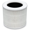 LEVOIT Filtre de rechange pour purificateur d'air HEPA 3 en 1, charbon actif à haute efficacité, noyau mini-RF blanc