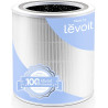 LEVOIT Purificateur d'Air avec Senor, Air Purifier avec HEPA jusqu'à 83m² CADR 400m³/h, Intelligent Compatible avec Alexa, Mode 