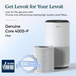LEVOIT Purificateur d'Air avec Senor, Air Purifier avec HEPA jusqu'à 83m² CADR 400m³/h, Intelligent Compatible avec Alexa, Mode 