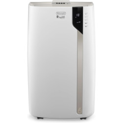 De'Longhi Pinguino PAC EX93 Climatiseur mobile, avec tuyau d'échappement, 60 dB(A), technologie Whisper - Très silencieux, pour 