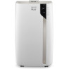De'Longhi Pinguino PAC EX93 Climatiseur mobile, avec tuyau d'échappement, 60 dB(A), technologie Whisper - Très silencieux, pour 