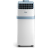 De'Longhi Pinguino Compact ES72 YOUNG, Modèle 2022, Climatiseur Mobile Silencieux, 8.300 BTU/h, 2,1 kW, 60m3, Gaz R290, Fonction
