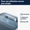 De'Longhi Pinguino Compact ES72 YOUNG, Modèle 2022, Climatiseur Mobile Silencieux, 8.300 BTU/h, 2,1 kW, 60m3, Gaz R290, Fonction