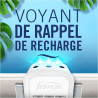 Febreze Recharges pour Diffuseur Électrique, Parfum Linge Frais, 2 recharges de 20ml, 3 Parfums en Alternance, Combat les Odeurs