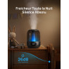 Dreo 3L Humidificateur Bébé Silencieux 26dB avec Capteur d’Humidité, Brume Fraîche Ultrasonique, Buse 360°, 30H Autonomie, Diffu