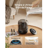Dreo 3L Humidificateur Bébé Silencieux 26dB avec Capteur d’Humidité, Brume Fraîche Ultrasonique, Buse 360°, 30H Autonomie, Diffu