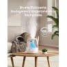 Dreo 3L Humidificateur Bébé Silencieux 26dB avec Capteur d’Humidité, Brume Fraîche Ultrasonique, Buse 360°, 30H Autonomie, Diffu