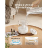 Dreo 3L Humidificateur Bébé Silencieux 26dB avec Capteur d’Humidité, Brume Fraîche Ultrasonique, Buse 360°, 30H Autonomie, Diffu