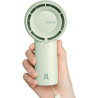 JISULIFE Ventilateur Turbo [16H Max] Mini Portable, Personnel Rechargeable USB 4000mAh, Petit de Poche à Piles avec 5 Vitesses -