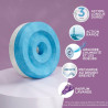Rubson – AERO 360° Recharges en tabs parfum lavande relaxante, recharges pour absorbeur d'humidité, ultra absorbantes et anti od