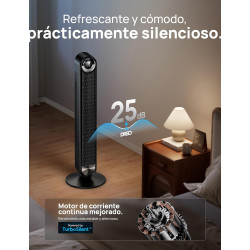 DREO Cruiser Pro 106 cm Smart Turm Fan, WiFi Alexa Fan, ventilateur oscillant à 90°, 9 niveaux de vitesse, minuterie de 12 heure