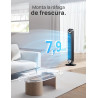 DREO Cruiser Pro 106 cm Smart Turm Fan, WiFi Alexa Fan, ventilateur oscillant à 90°, 9 niveaux de vitesse, minuterie de 12 heure