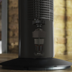 Cecotec Ventilateur de Tour Numérique avec Minuteur et Télécommande EnergySilence 890 Skyline. 50 W, 30'' (76 cm) de Hauteur, Os