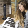 Cecotec Ventilateur de Tour Numérique avec Minuteur et Télécommande EnergySilence 890 Skyline. 50 W, 30'' (76 cm) de Hauteur, Os