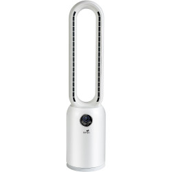 SENYA Fresh Air Ventilateur colonne silencieux 2 en 1 avec purificateur d’air HEPA - Ventilateur sur pied sans pales - Oscillati
