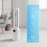 SENYA Fresh Air Ventilateur colonne silencieux 2 en 1 avec purificateur d’air HEPA - Ventilateur sur pied sans pales - Oscillati