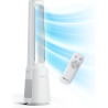 Pro Breeze OmniAir Ventilateur Colonne Purificateur d'Air, Ventilateur Sans Pale 105cm Silencieux, Tour avec Filtre HEPA, Téléco