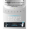 Pro Breeze OmniAir Ventilateur Colonne Purificateur d'Air, Ventilateur Sans Pale 105cm Silencieux, Tour avec Filtre HEPA, Téléco