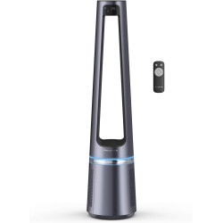 Rowenta Eclipse 2-en-1 Ventilateur purificateur, Ventile et filtre l’air, Particules fines, 32 dB (A), Puissant, Oscillation, 12