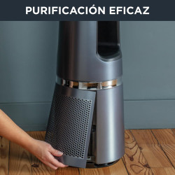 Rowenta Eclipse 2-en-1 Ventilateur purificateur, Ventile et filtre l’air, Particules fines, 32 dB (A), Puissant, Oscillation, 12