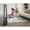 Rowenta Eclipse 2-en-1 Ventilateur purificateur, Ventile et filtre l’air, Particules fines, 32 dB (A), Puissant, Oscillation, 12