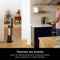 Shark TurboBlade Ventilateur colonne sans pale, Rafraîchissement multidirectionnel à haute vitesse jusqu’à 20 mètres, Discret, 1