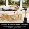 Shark TurboBlade Ventilateur colonne sans pale, Rafraîchissement multidirectionnel à haute vitesse jusqu’à 20 mètres, Discret, 1