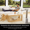 Shark TurboBlade Ventilateur colonne sans pale, Rafraîchissement multidirectionnel à haute vitesse jusqu’à 20 mètres, Discret, 1