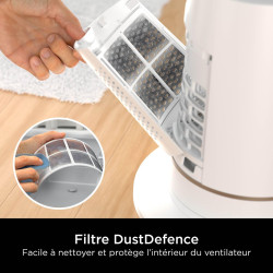 Shark TurboBlade Ventilateur colonne sans pale, Rafraîchissement multidirectionnel à haute vitesse jusqu’à 20 mètres, Discret, 1