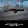 Shark TurboBlade Cool + Heat 2-en-1 Chauffage et ventilateur colonne sans pale, Telecomande, Multidirectionnel jusqu’à 20 mètres