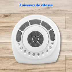 MEDION E11 TF Ventilateur colonne avec télécommande (3 vitesses, mode sommeil silencieux, 45 W, oscillation horizontale 60°, min