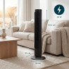 Princess Ventilateur colonne - Design élégant - 50 W - Puissant, Silencieux, Basse Consommation - Hauteur : 103 cm - Oscillant -
