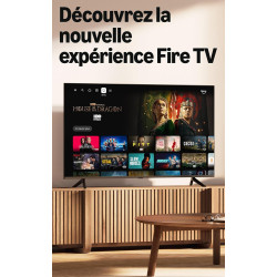 Amazon Fire TV Stick HD (nouvelle génération) : TV gratuite et en direct, télécommande vocale Alexa, alimentation via votre TV, 