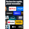Amazon Fire TV Stick HD (nouvelle génération) : TV gratuite et en direct, télécommande vocale Alexa, alimentation via votre TV, 