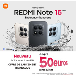 Xiaomi rougemi note 15 pro 5g, smartphone 8+512 go, batterie massive de 6580 mah, ip66/ip68, nouvel appareil photo 200 mp, écran